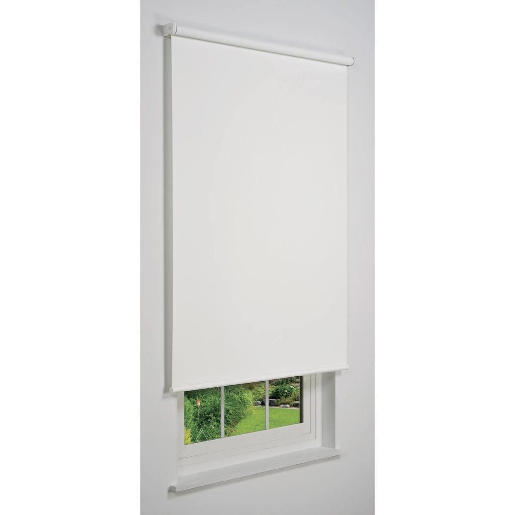 White 48 W x 78 H Cordless Blackout Roller Shade M633791