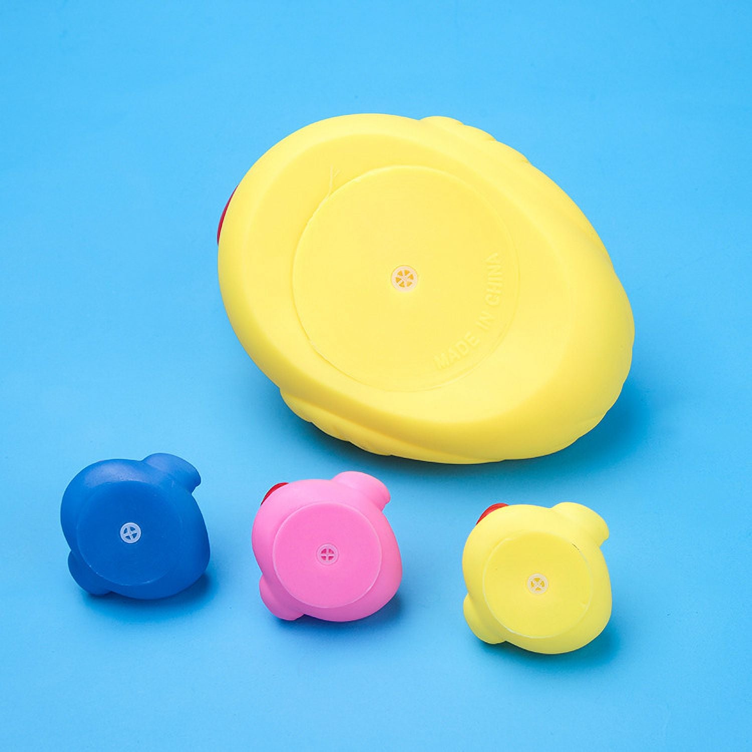 Floating Rubber Duckies Bath Play 12 Pieces Set S891