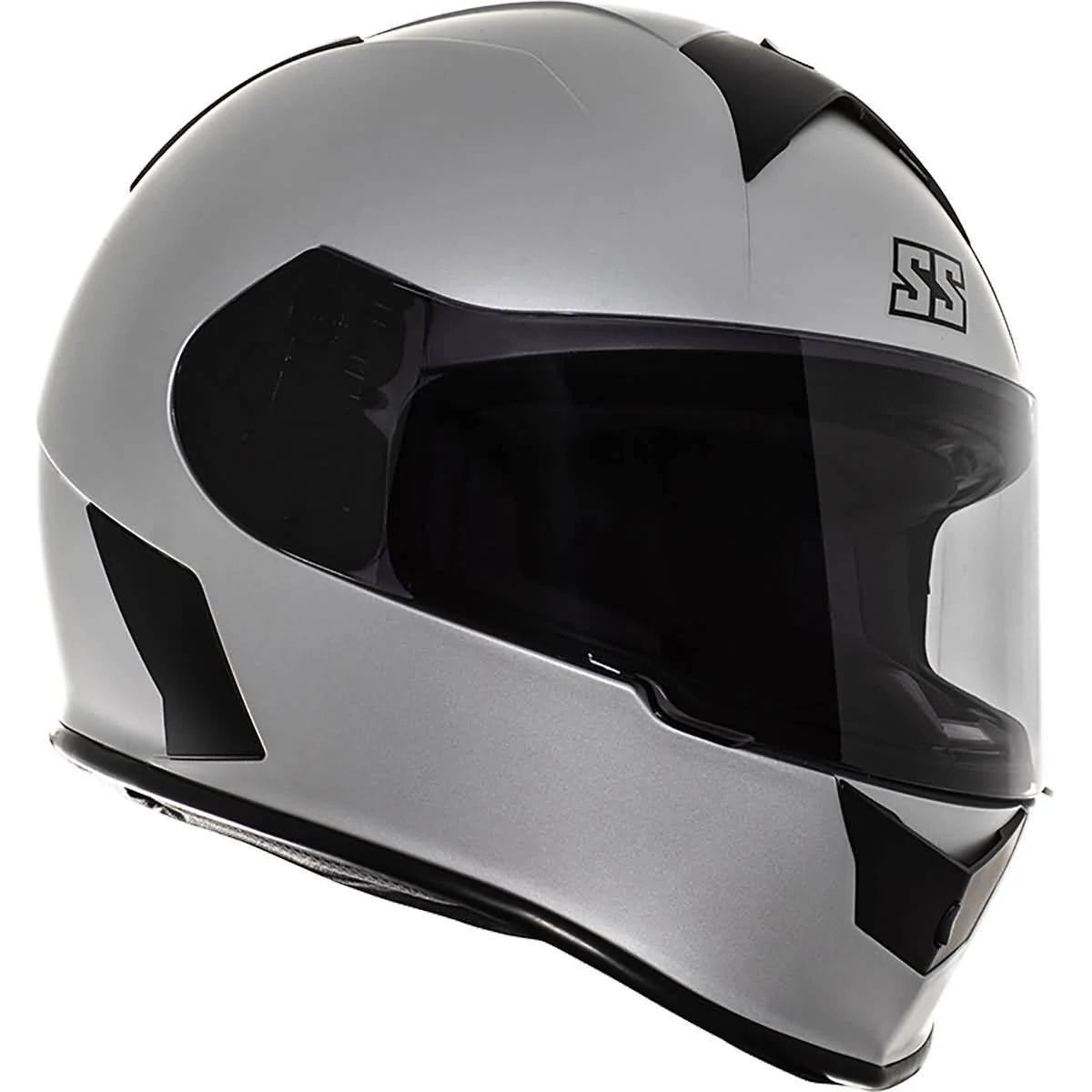 Solid Helmet (Medium, Satin Silver) R328