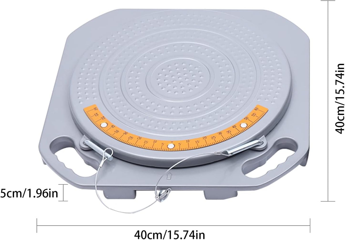 2PCS Front End Wheel Alignment Turn Plates Turntable Tool Z21690