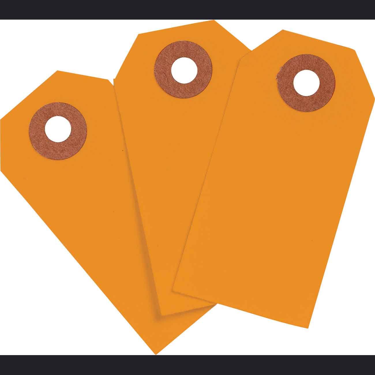 Orange Blank Heavy Duty Tag G15302