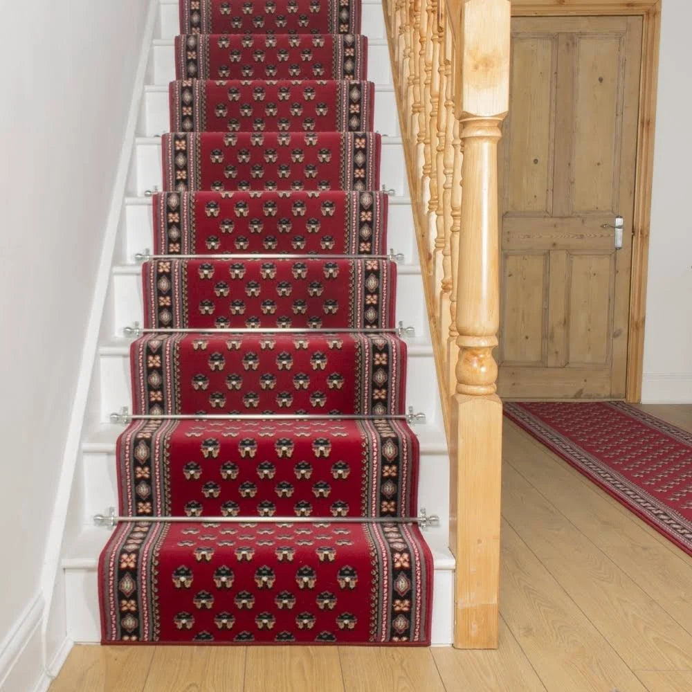 Red Stair Carpet Runner 3 Foot G796