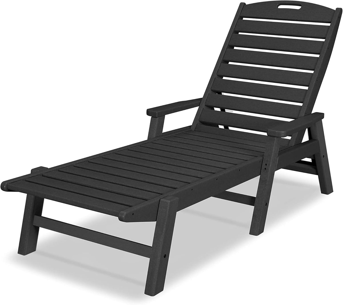 Black Nautical Arms Chaise V645