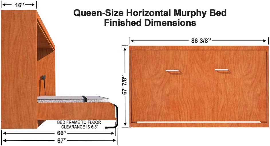 Queen Size Murphy Bed Hardware Kit M329