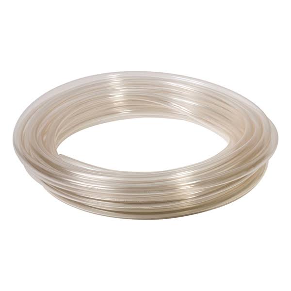 Soft Clear PVC Tubing, Inner Diameter 5/8 inch, Outer Diameter 7/8 inch, 100 ft Z6656