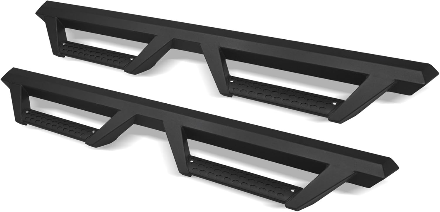 Matte Black Drop Step Bars D264219