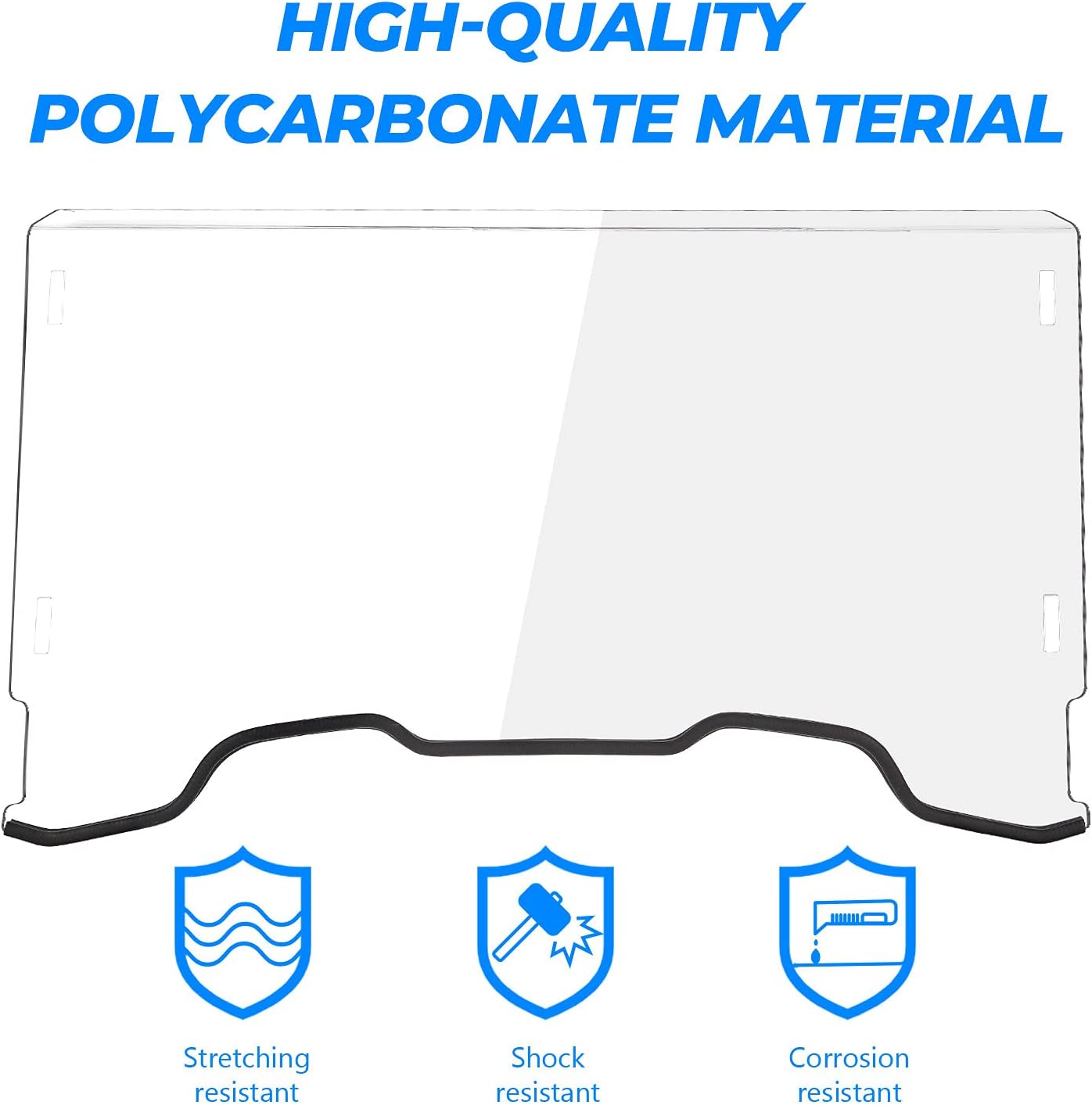 Polycarbonate Clear Windshield Compatible with Pioneer 700 M77480