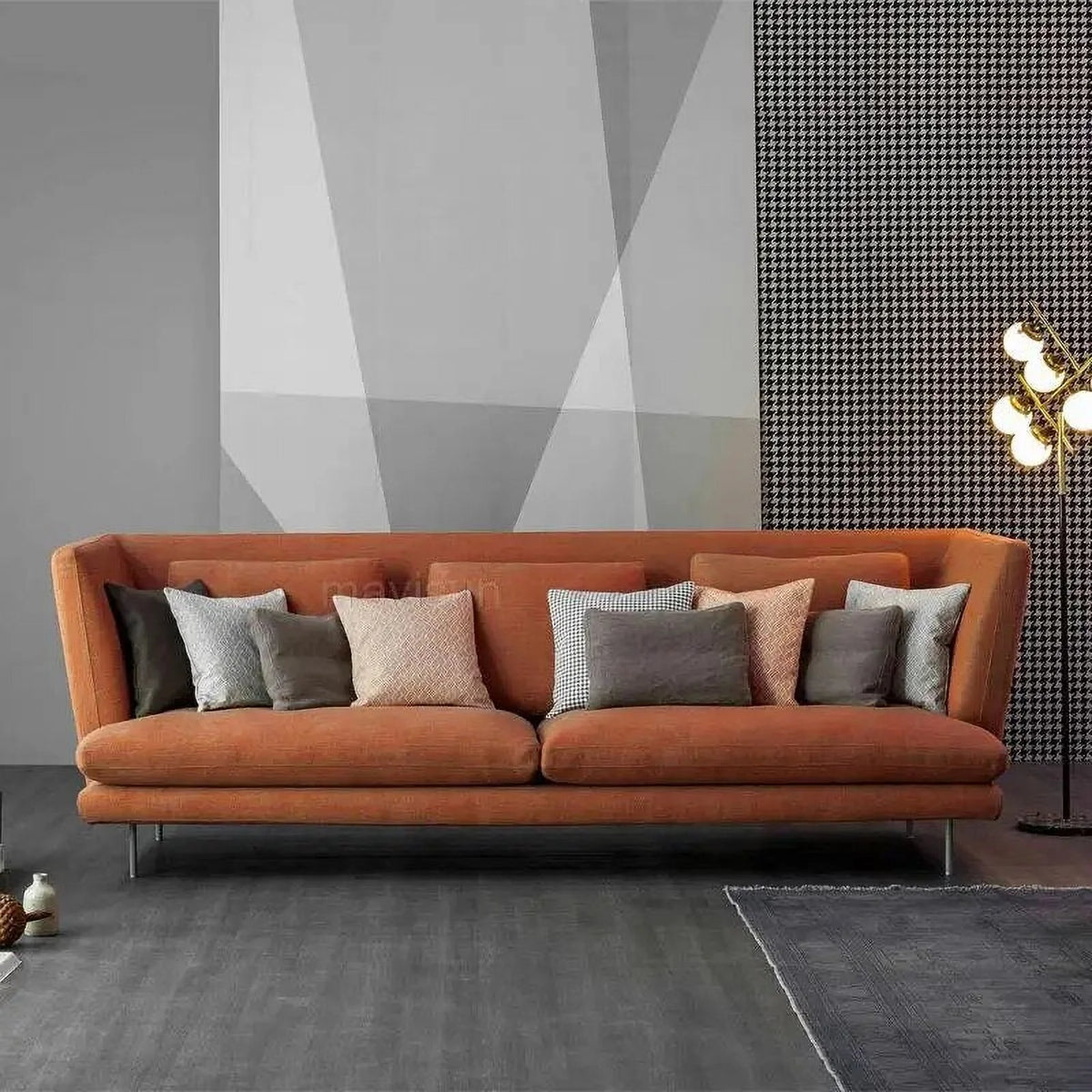 Reclining Fabric Sofa Bed Set P92365