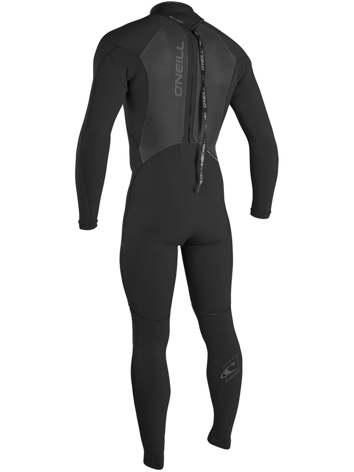 Black 4/3mm Back Zip Wetsuit T3275