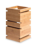 12in Square Natural Bamboo Multi-Level Riser E6598