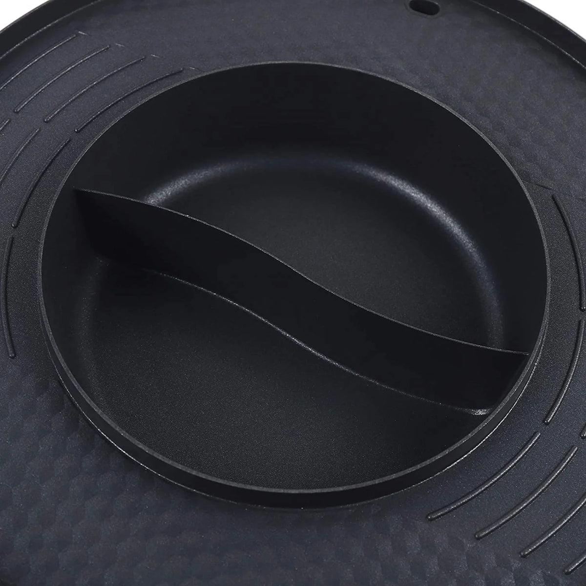 2in1 Electric Grill and Hot Pot Barbecue BBQ Grill Pan Soup Shabu Pot 2200W 110V A138