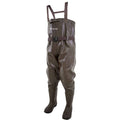 Chest Wader, Lug Sole, Size 8, Brown O525288