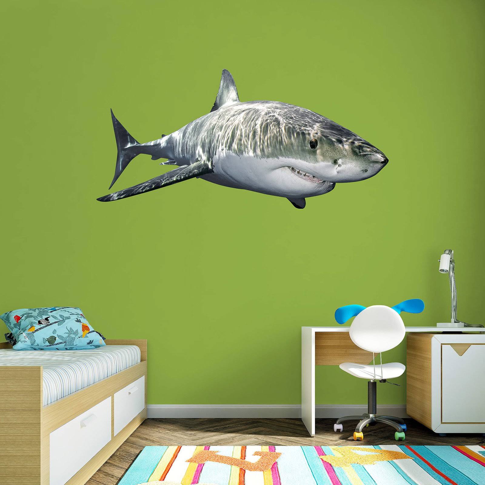 Great White Shark Wall Decal F758