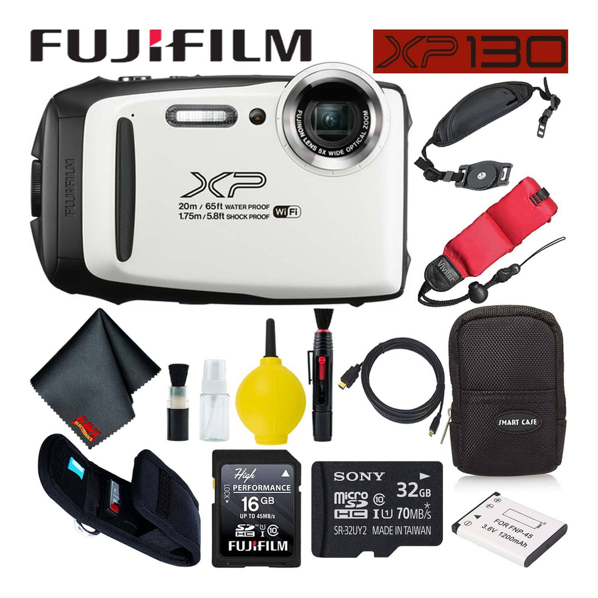 Waterproof Digital Camera with Cleaning Kit A6941