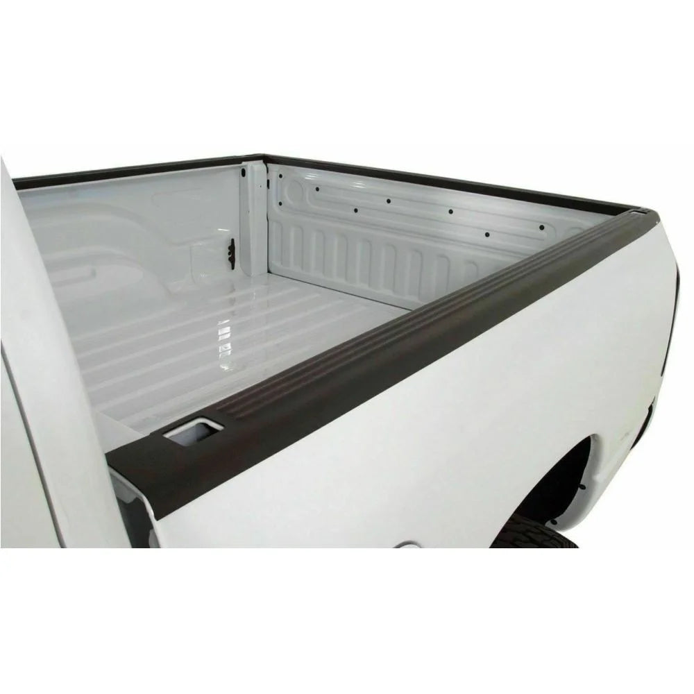 Black Bed Rail Caps Cover For Chevrolet GMC 6'6" Bed W292