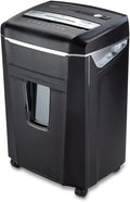 10-Sheet Micro-Cut Paper Shredder with Pull-Out Wastebasket B506
