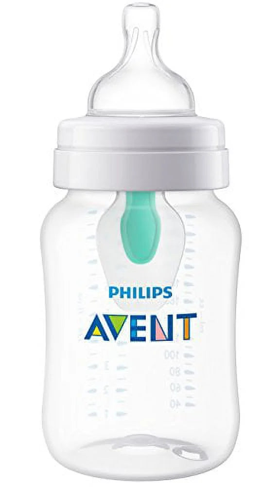 Clear 9oz Anti-colic Baby Bottle 4pk R4932