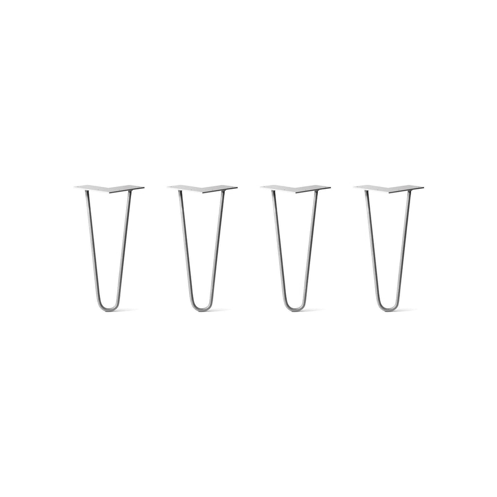 Hairpin Legs Set of 4, Raw Steel I192561