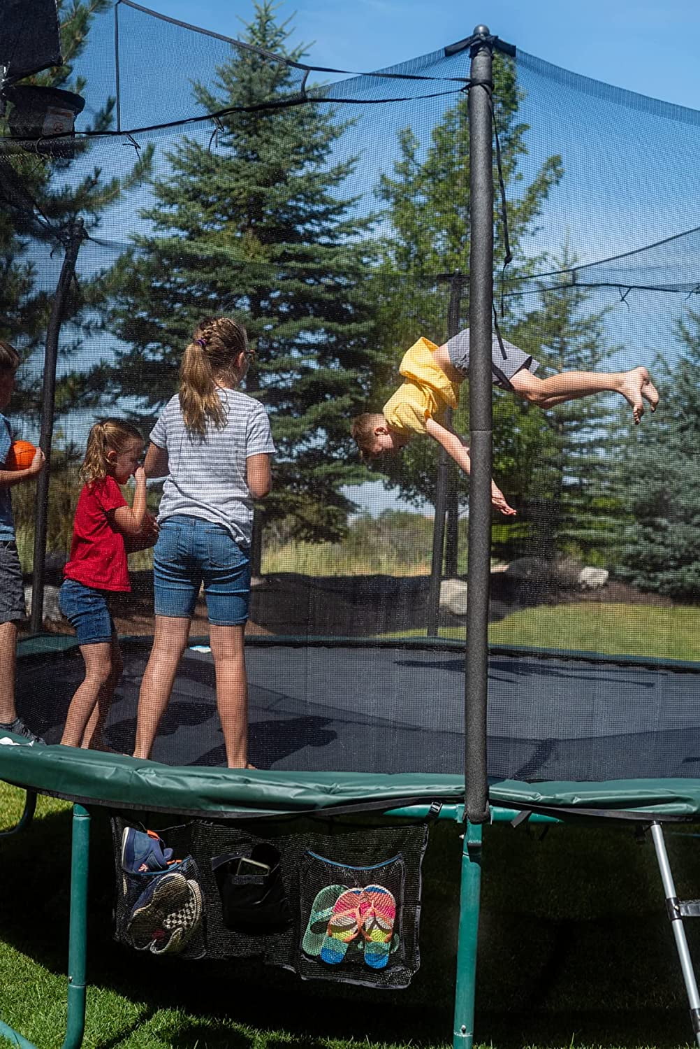 12' Round Trampoline Jumping Mat with 72 Rings T931040