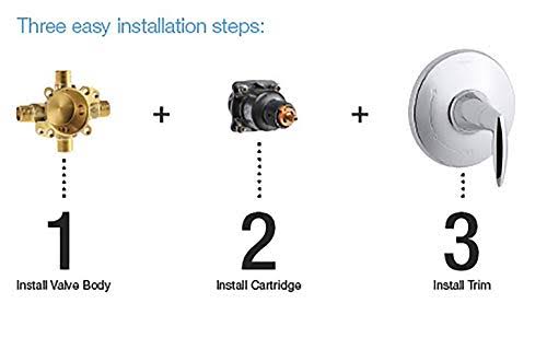Pressure-Balancing Valve and Cartridge Kit R231