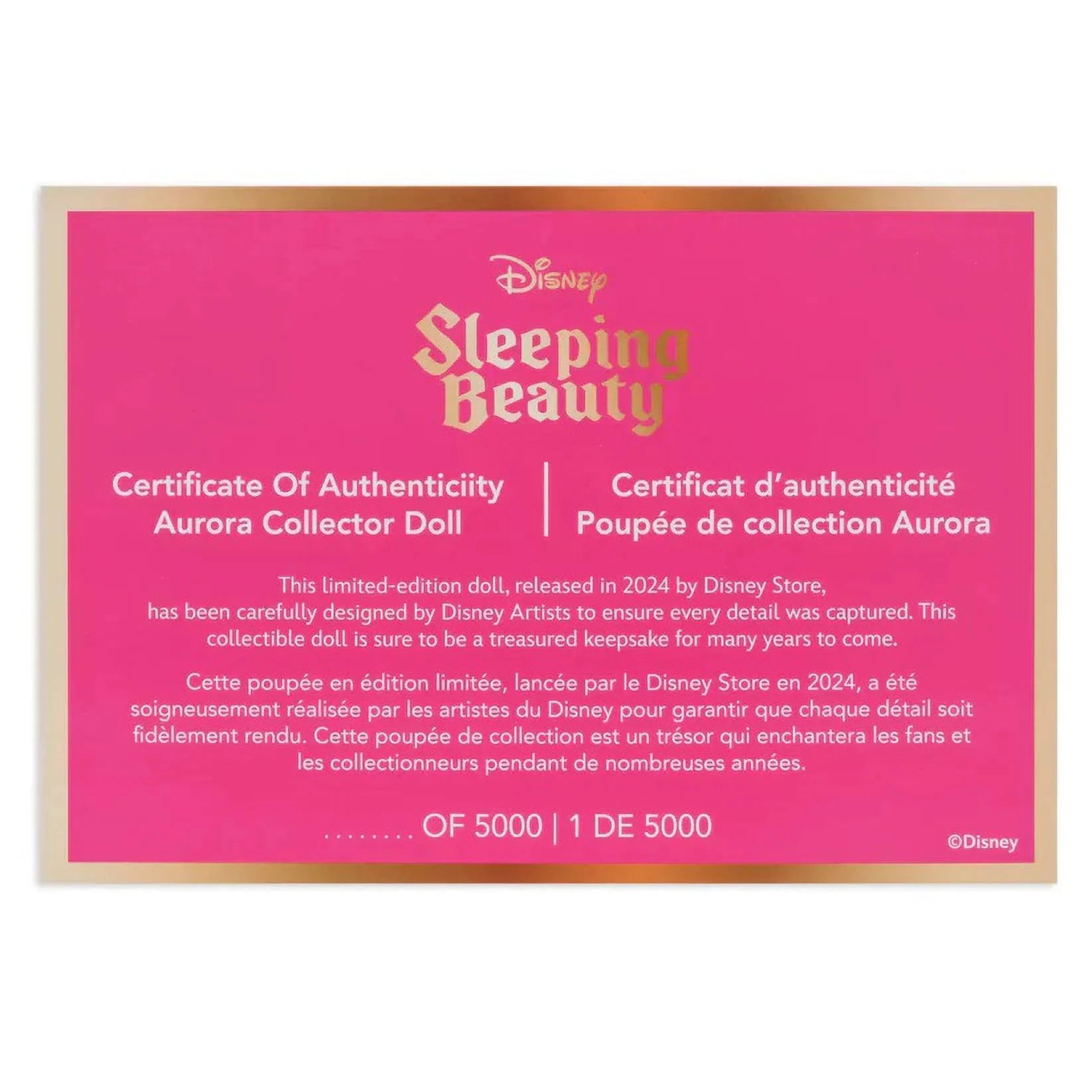17'' Sleeping Beauty Doll Q299644