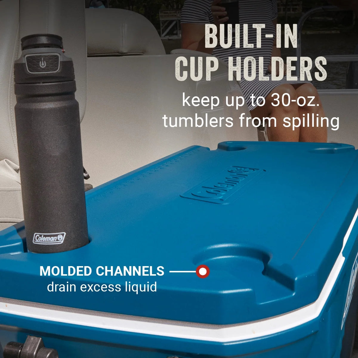 100QT Wheeled Hard Sided Cooler M9819