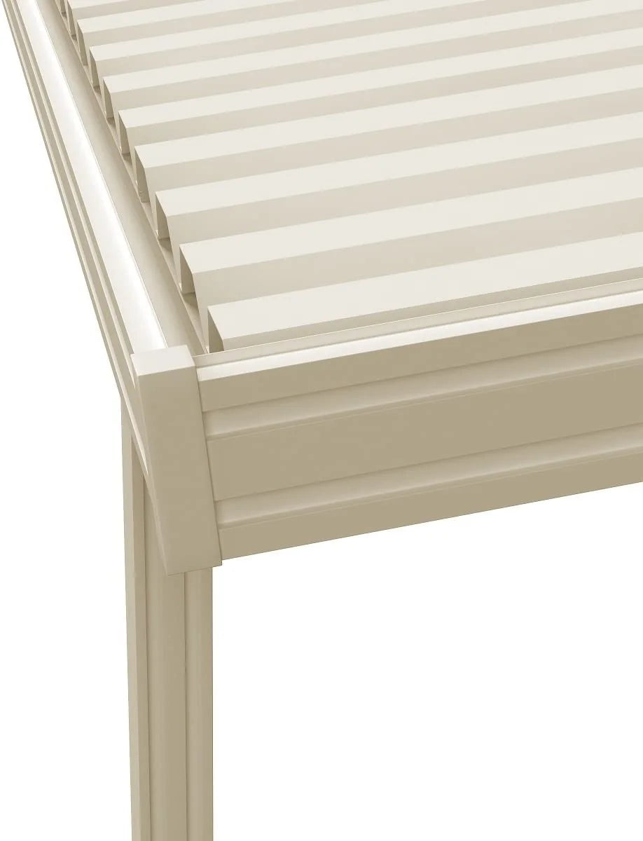 Ivory Aluminum Patio Cover T926