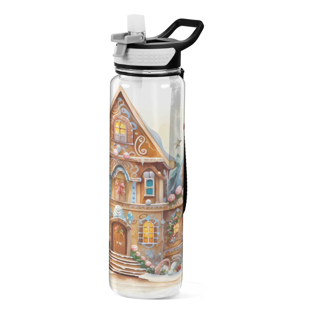 32oz Tritan Clear Water Bottle with Straw V20612