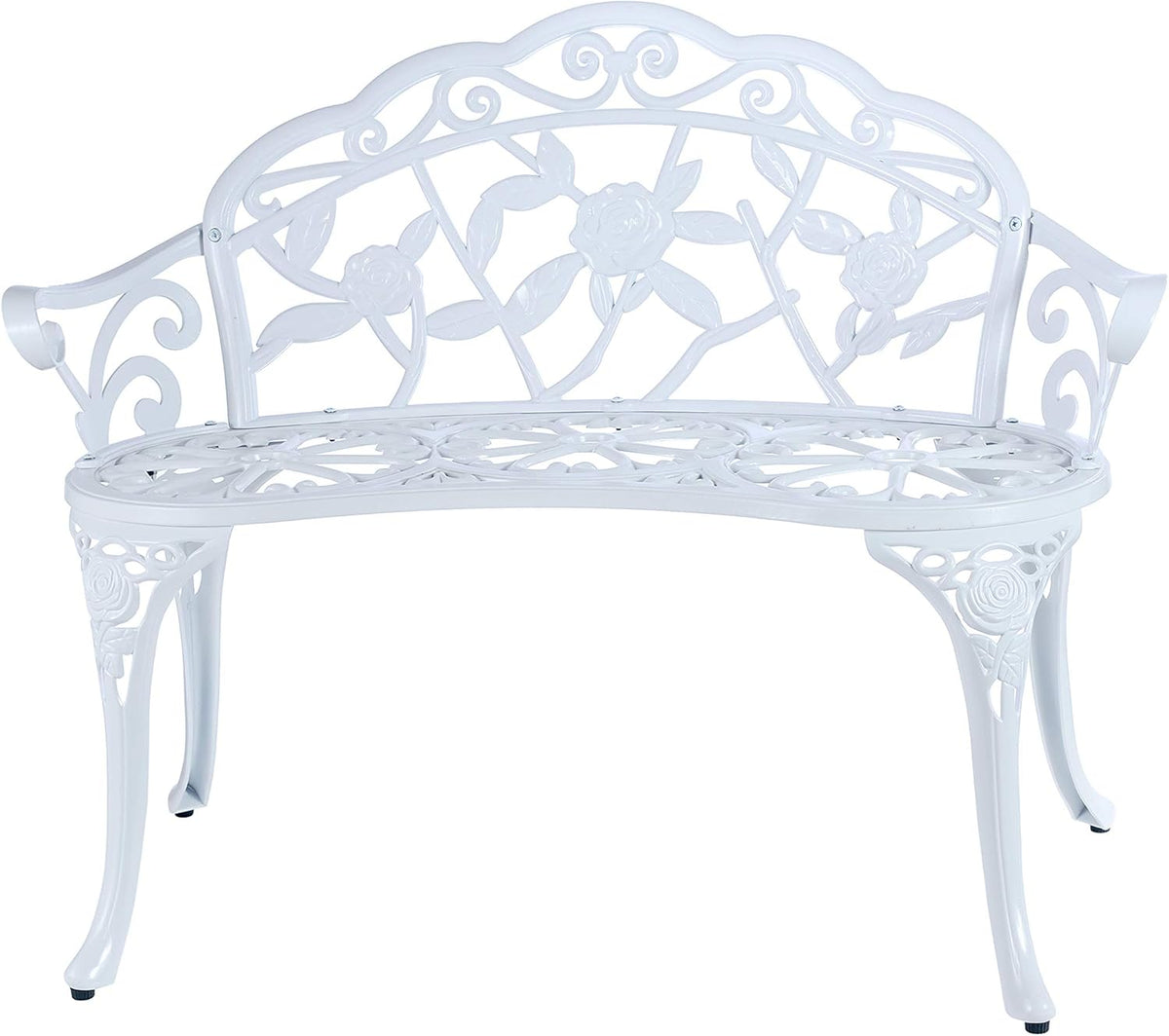 Copper Cast Aluminum Double Seat Patio Bench I7847
