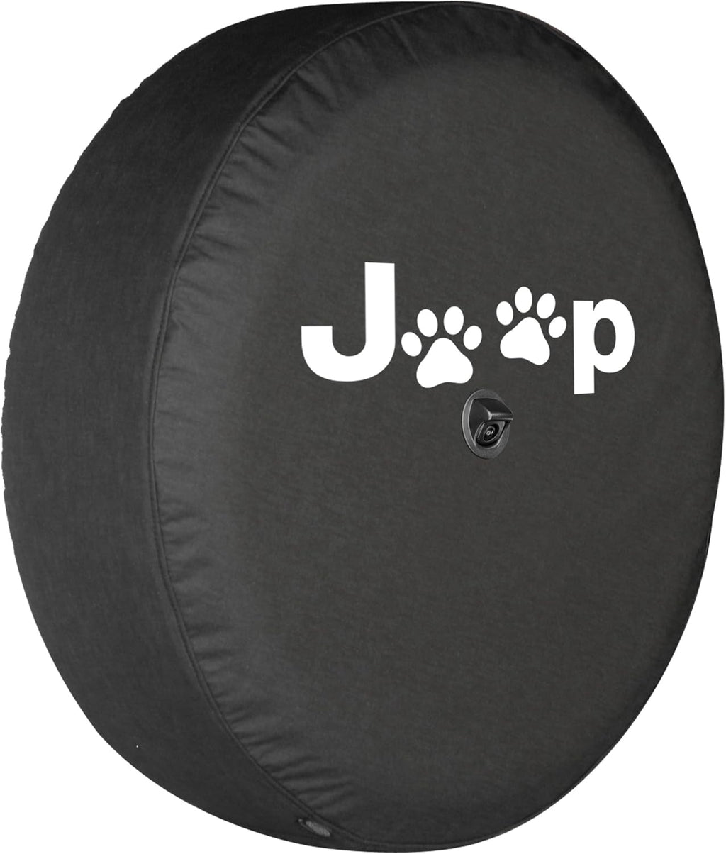 32" Soft Tire Cover for Jeep Wrangler JL with Back-up Camera Pack of 2 K9111