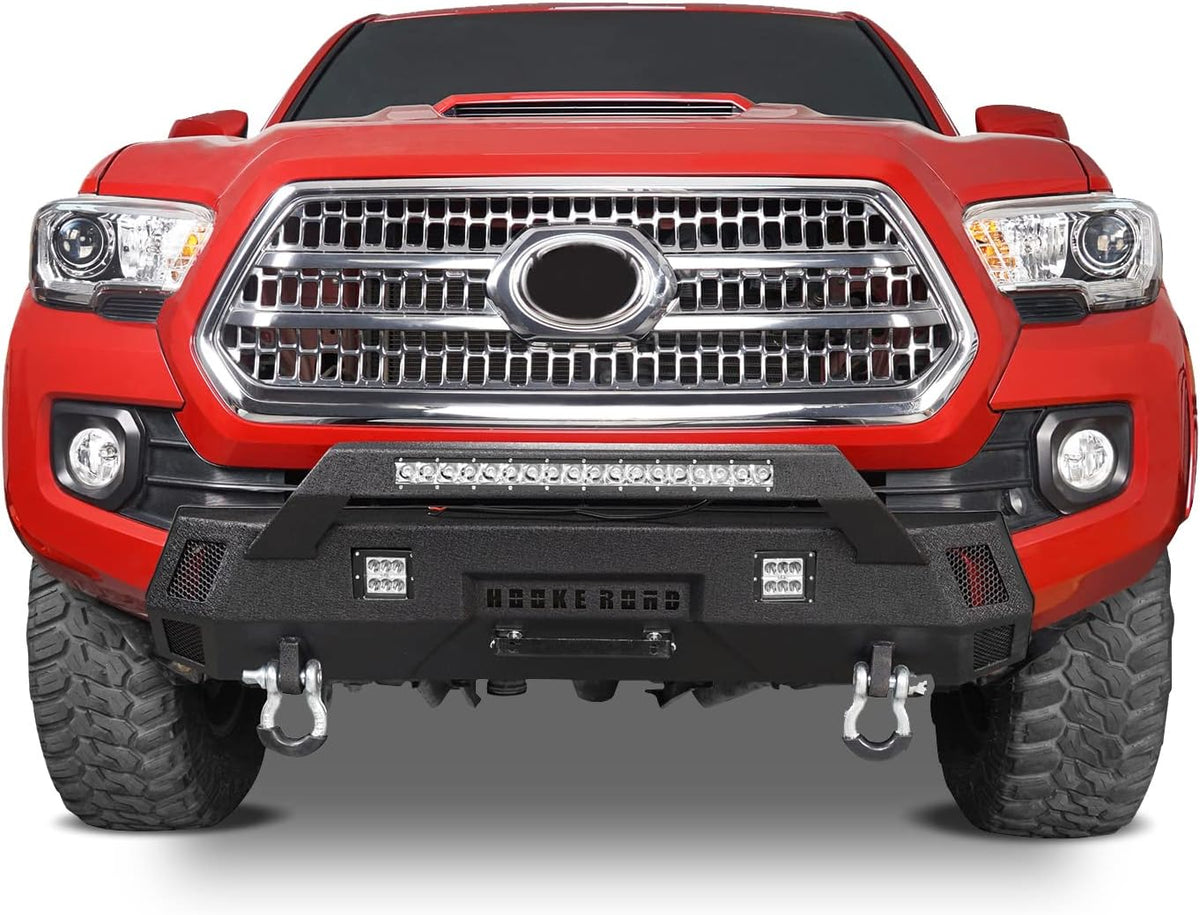 Rear Bumper with Sensor Holes and Stubby Front Bumper for Toyota Tacoma 3rd Gen J23775