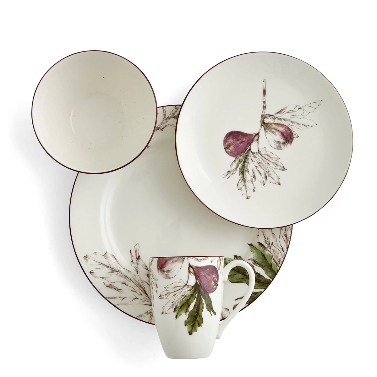 4-Piece Place Setting, Multicolored A92612