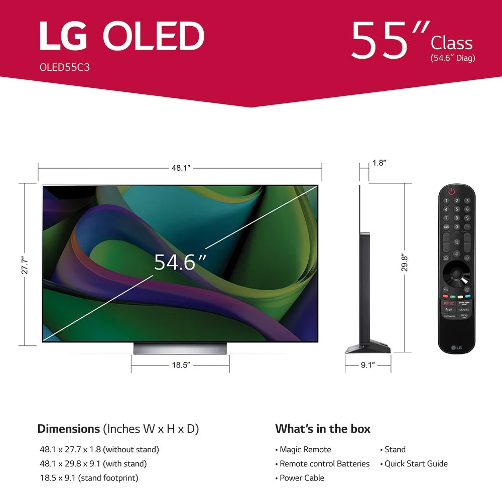 55" 4K UHD OLED Smart TV L593