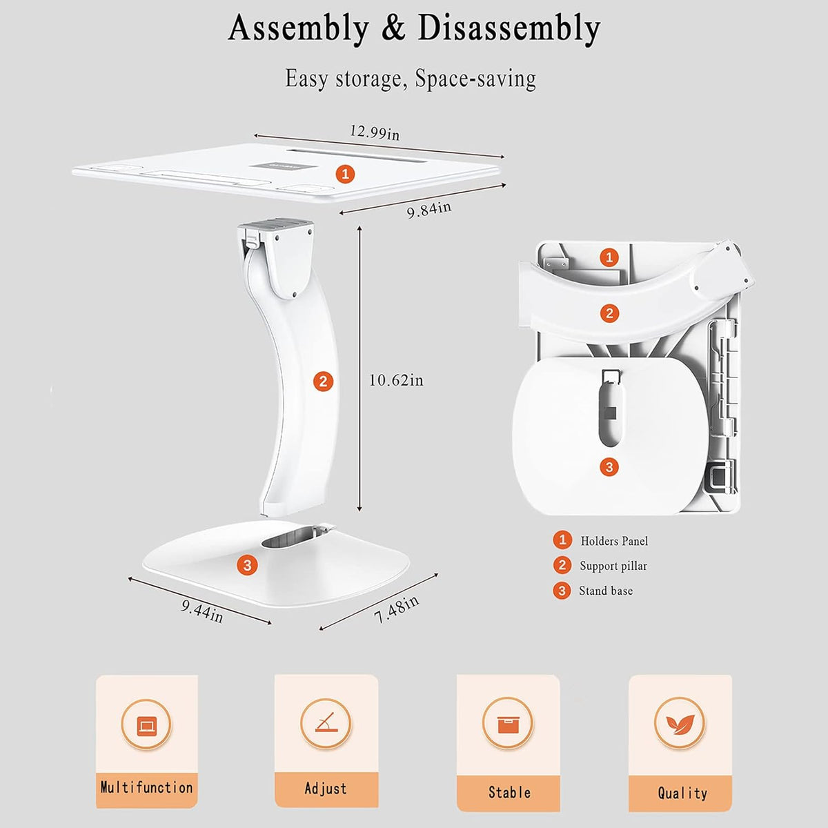 Portable Adjustable Ergonomic Laptop Stand M48362