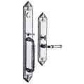 Polished Chrome Single Cylinder Mortise Handleset Trim Set L947