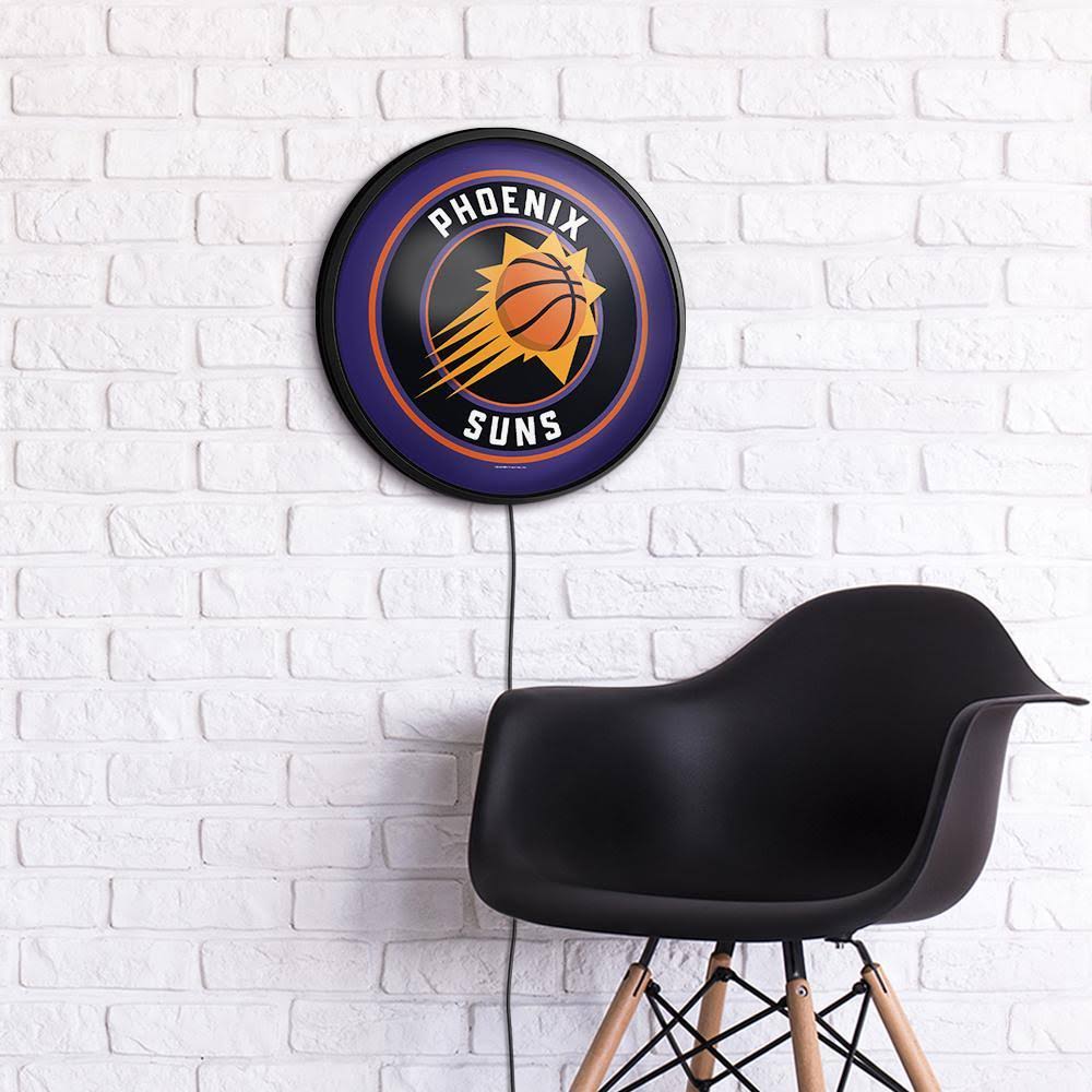Round Slimline Lighted Wall Sign T71907