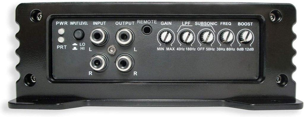 Kicker Bundle Compatible Universal Regular Standard Cab Truck C10 Comp Single 10 Loaded Sub Box Enclosure with Harmony HA-A400.1 Amplifier N831699