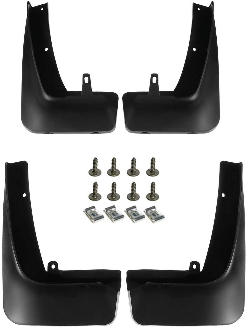 Splash Guards Mud Flaps 4-Pcs Kit S804