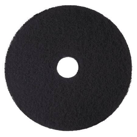 16 inch Black Floor Pads, 5/Carton M188407