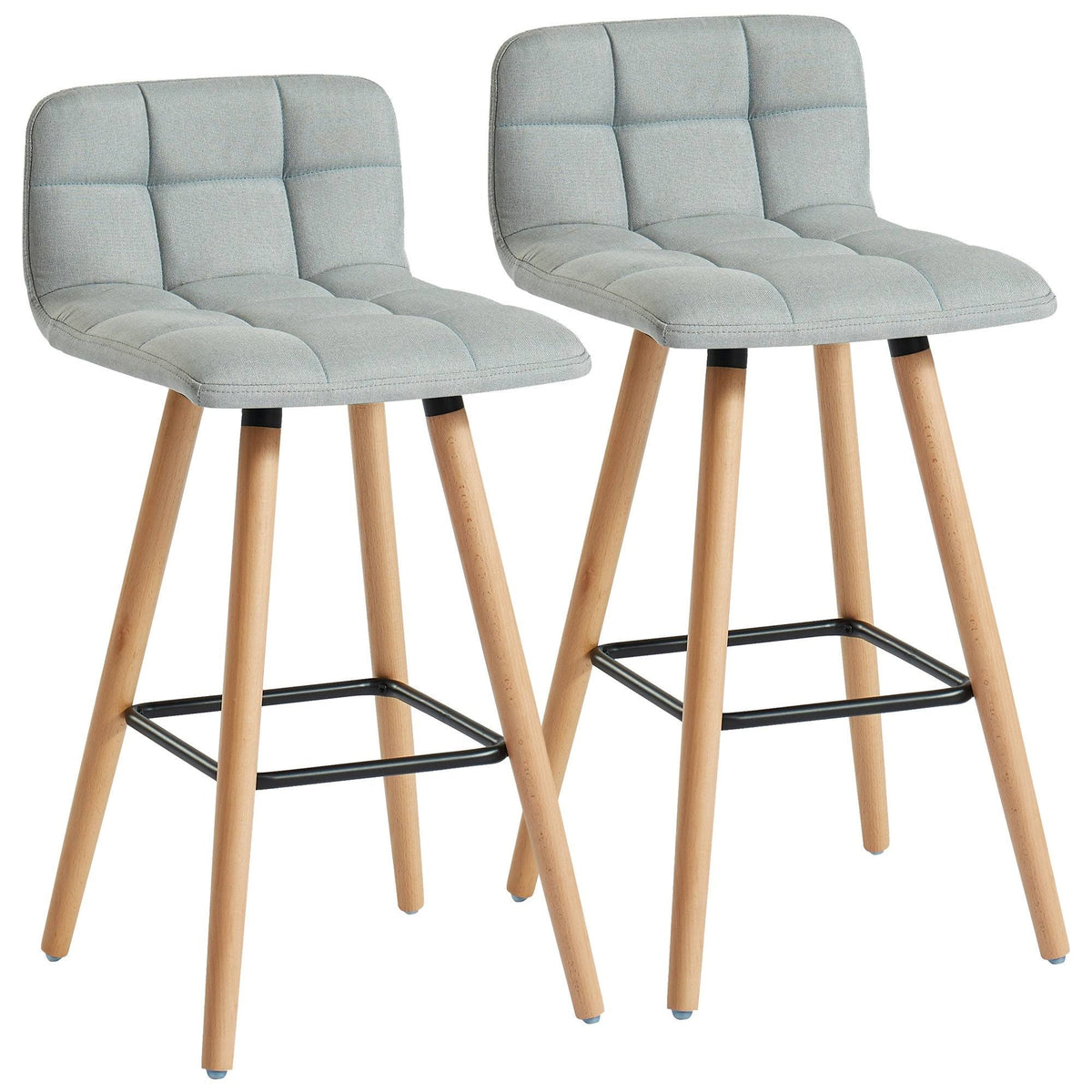 Black Counter Stool Set of 2 H474