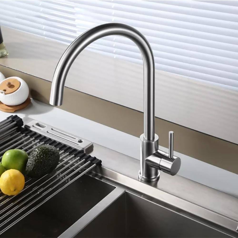 Matte Black Round Single Hole Bar Faucet B89736