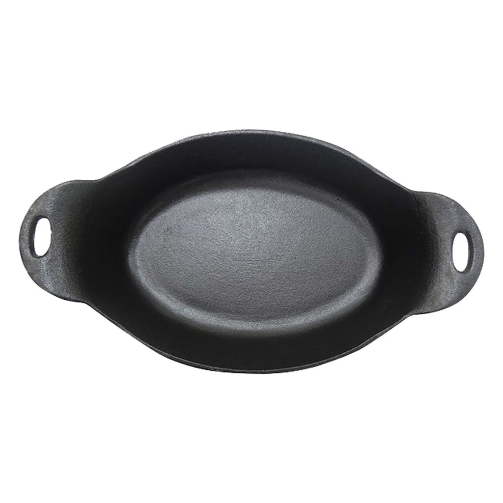 Oval Cast Iron Grilling Dish V375