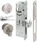 Storefront Door Mortise Lock Hook Deadbolt & Cylinder Combo, Aluminum, Pack of 2 Y1130