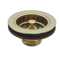 Burnished Brass Post Type Basket Strainer B91851