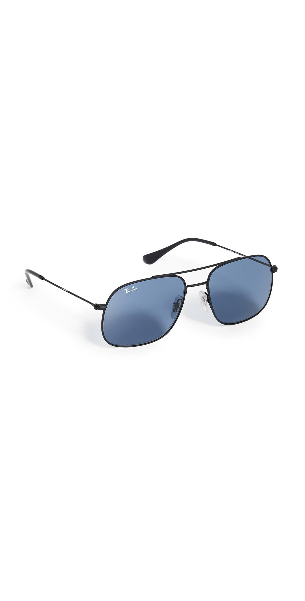 Rubber Black Dark Blue Sunglasses V233013