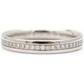 18K White Gold Diamond Wedding Band L57528