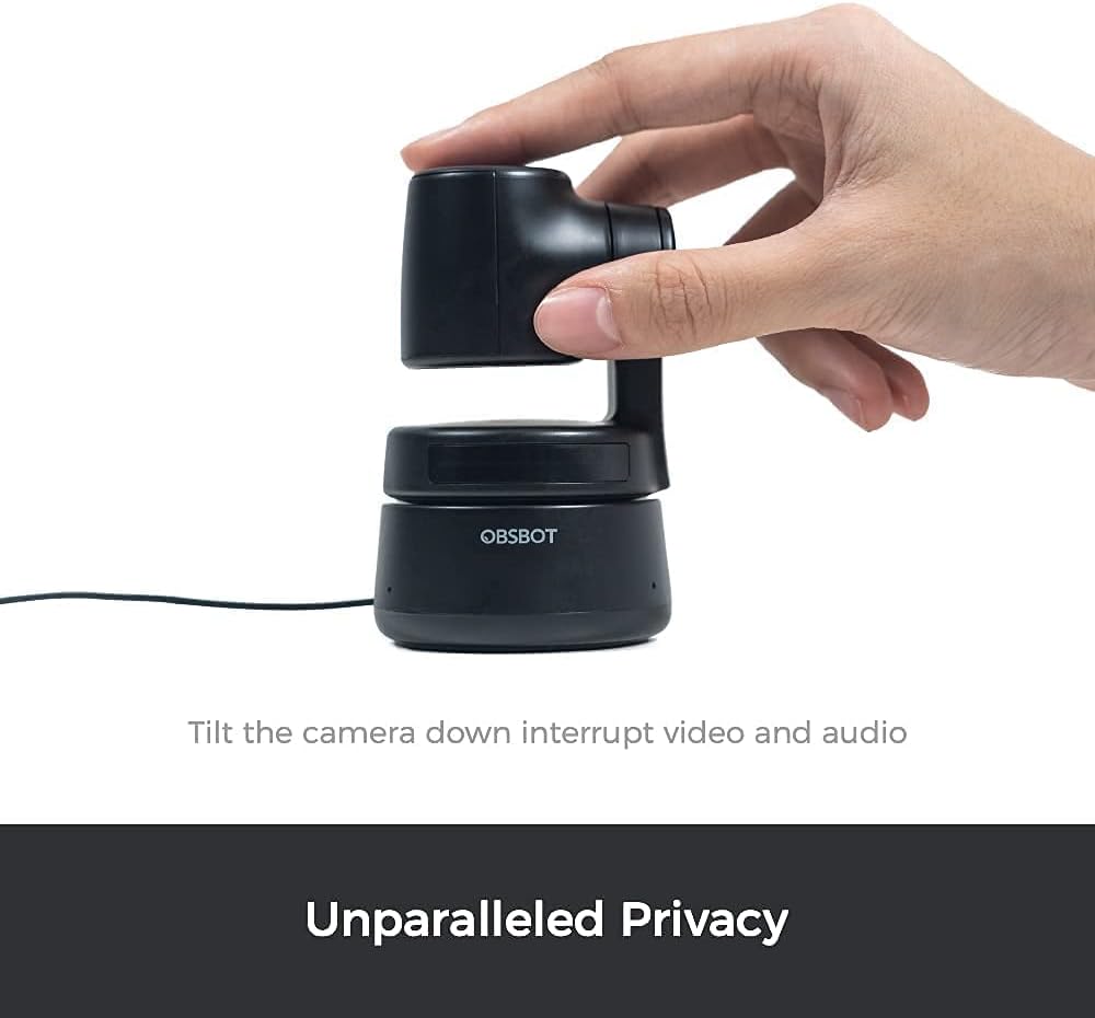 1080p PTZ Webcam with AI Framing and Gesture Control J79136