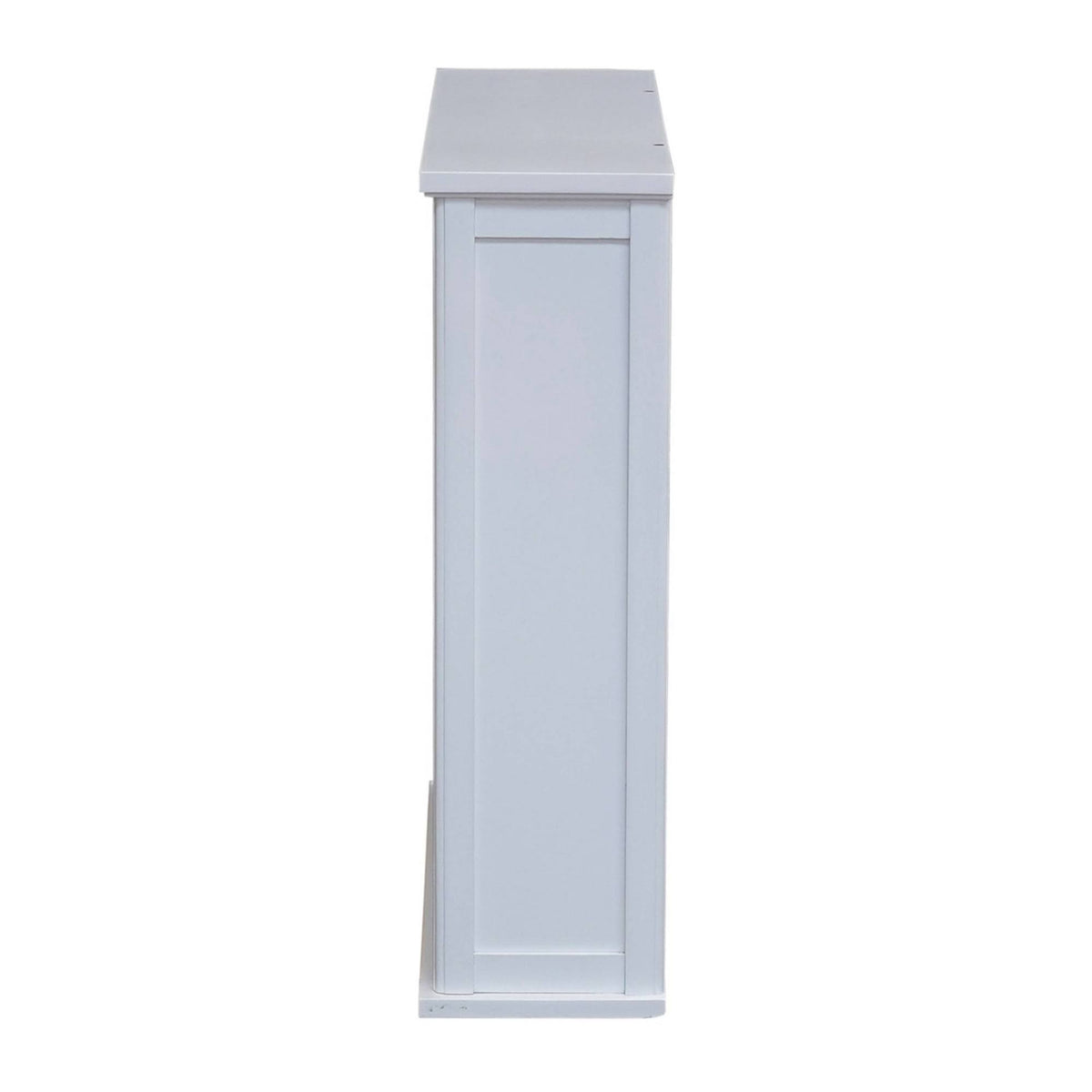 Wall Mounted Bath Storage Cabinet with Two Open Shelves X882