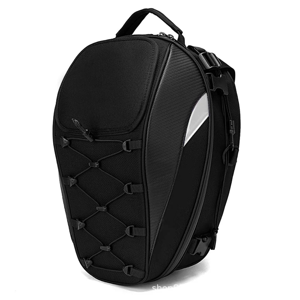 Motorcycle Tail Bag 30L-40L Waterproof Rear Seat Bag E7007