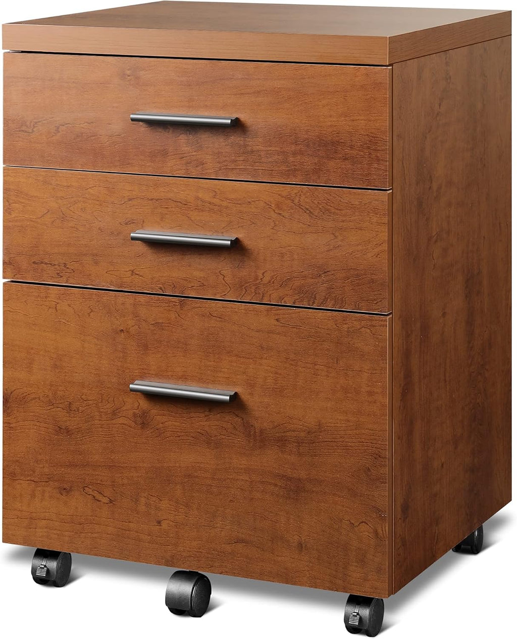 Black 3 Drawer Wood Lateral File Cabinet E223170